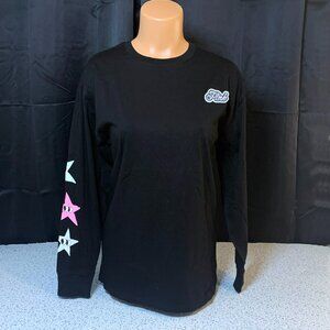 Victoria's Secret PINK Oversized Long-Sleeve Campus Tee T-Shirt NEW